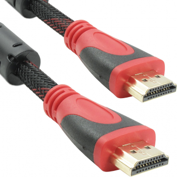 Cablu HDMI DeTech 1.3m tata calitate deosebita dublu ecranat bobine antiparaziti v 1.4 