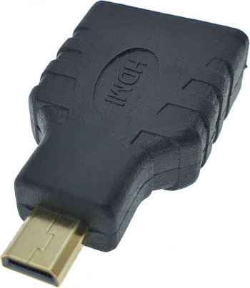 Adaptor HDMI mama la microHDMI tata 4K 3D ARC ethernet negru 