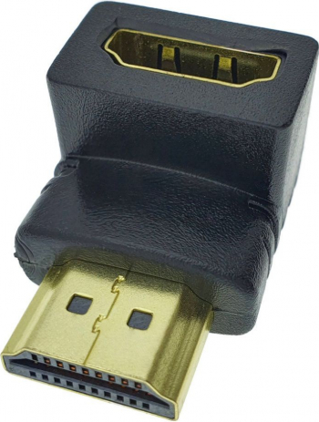 Adaptor HDMI tata la HDMI mama unghi 90 grade in jos