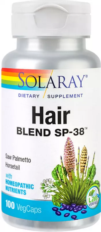 Supliment alimentar Hair Blend Solaray 100 capsule Secom la 