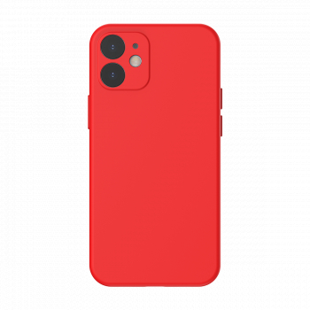 Husa Apple iPhone 12 Mini Baseus Protective Case Silicon Rosu 5.4 inch 