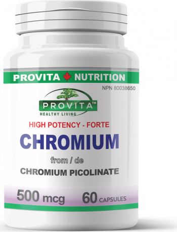 Chromium Forte 500 mcg 60 caps