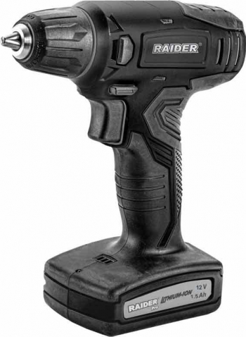 Masina de gaurit si insurubat Raider RDP-CDL30 12V 1.5Ah 26 Nm Black Edition 