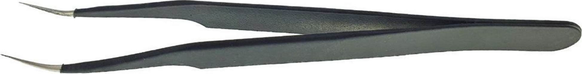 Penseta non-magnetica cu varf curbat 8mm 127x6mm anti-statica din otel inoxidabil 