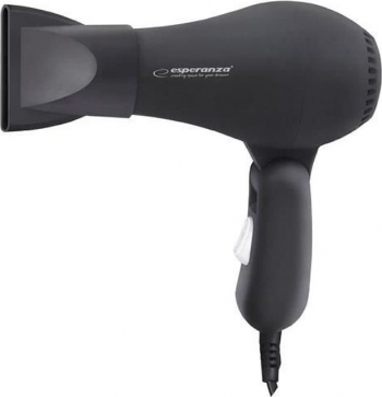 Uscator de par Esperanza Aurora Putere 750W 2 Trepte de viteza Pliabil Negru 