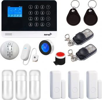 Sistem complet de alarma senzori si detectoare SMART WiFi compatibil Tuya / Smart Life