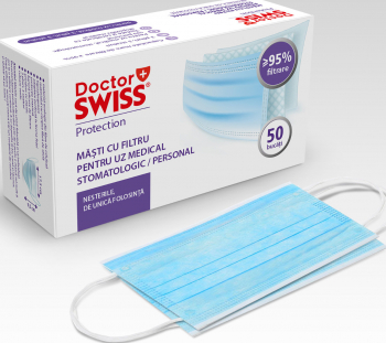innovation servant minimum Masca Protectie Doctor-Swiss and ndash Set 50 Buc. la CEL.ro