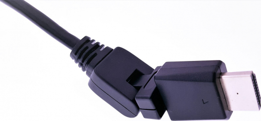 Cablu HDMI T-T 1 5m angular 360 grade x2
