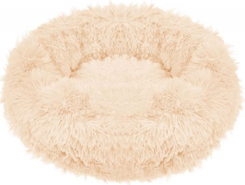 Culcus moale pentru caine/pisica crem 60 cm Springos 