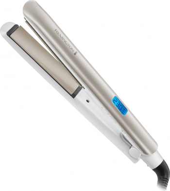 Placa de indreptat parul REMINGTON Hydraluxe S8901 230 grade Ceramica Alb Crem 
