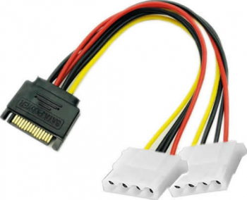 Adaptor alimentare s-ata - 2 x molex ide 