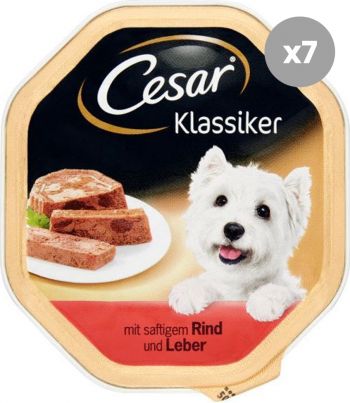 Hrana Umeda Cesar Pate Caini Vita 7x150 g 