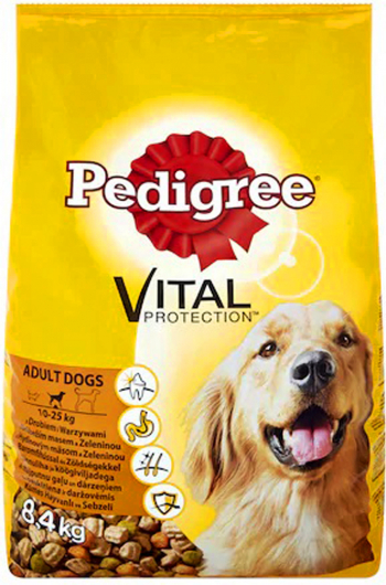Hrana Uscata Pedigree Adult Caini Pasare si Legume 8.4 kg 