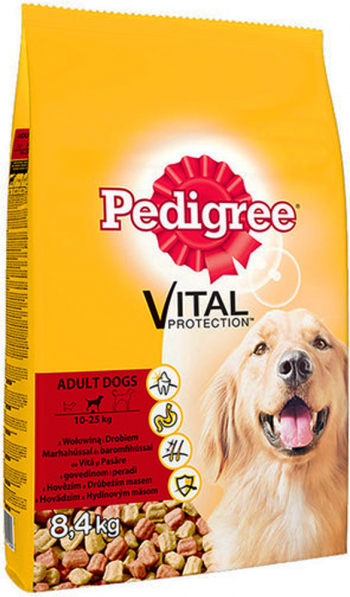 Hrana Uscata Pedigree Adult Caini Vita si Pasare 8.4 kg 