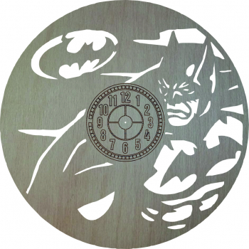 Ceas Batman personalizat Lemn 40cm 