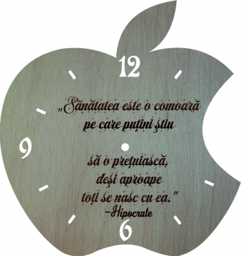 Ceas mar personalizat Lemn 4 