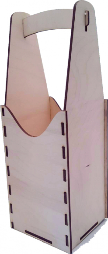 Cutie de vin Simpla Lemn 40x9x9 cm