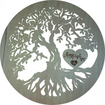 Decoratiune Home sweet home Lemn 40cm 
