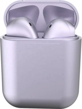 CASTI AUDIO BLUETOOTH i12 ARGINTIU