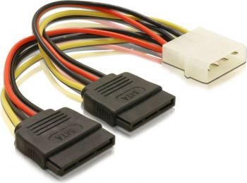 Adaptor alimentare molex ide - 2 x SATA 