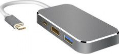 HUB 5 in 1 USB 3.1 Type-C la HDMI 4K 3 x USB 3.0 1 x USB3.1 pana la 5 Gbps HOPE R