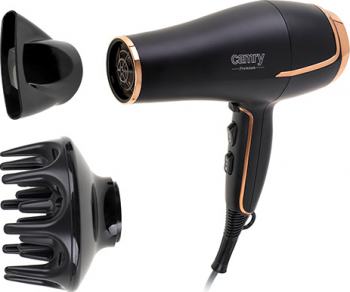 Uscator de par cu difuzor Camry CR 2255 2200W 2 viteze 3 trepte Negru 