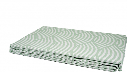 Set lenjerie bumbac cu valuri Tutti 200 x 140 cm o persoana