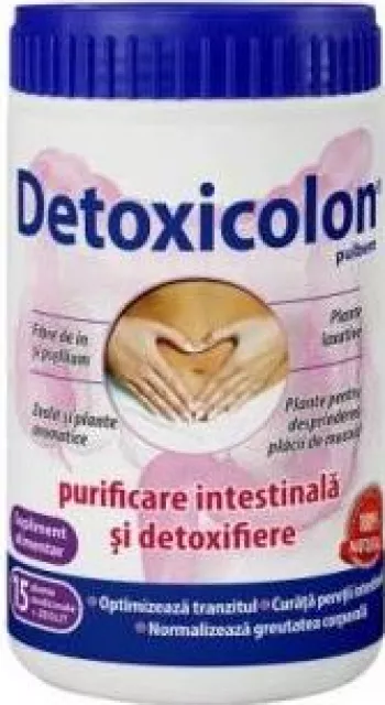 DACIA PLANT Detoxicolon g - 60 comprimate (Suplimente nutritive) - Preturi