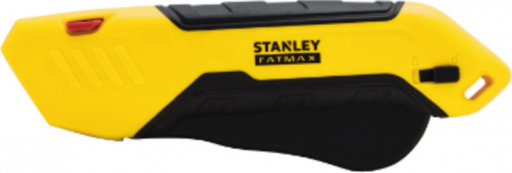 Cutter Stanley FATMAX cu maner de cauciuc negru cu galben 