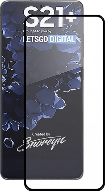 Folie de protectie sticla securizata 9H display Bibilel compatibila cu Samsung S21 Plus Negru-Transparenta BBL2055 