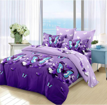 Lenjerie de pat cu elastic Butterfly Finet 