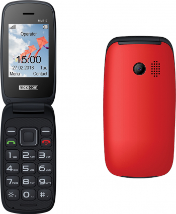 Telefon mobil Dual SIM MaxCom Comfort MM817 2G Red