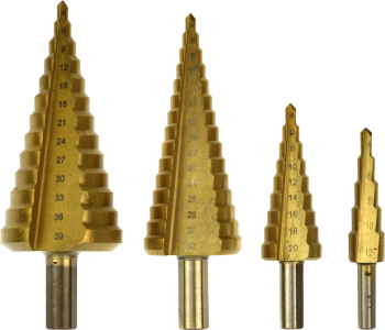 Set 4 burghie conice din aluminiu Geko G38506 