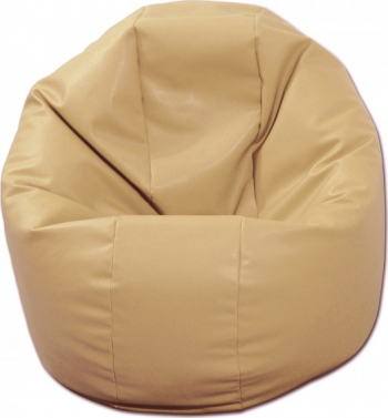 Fotoliu Beanbag Relaxo XL - Nude GAMA PREMIUM PU umplut cu perle polistiren 