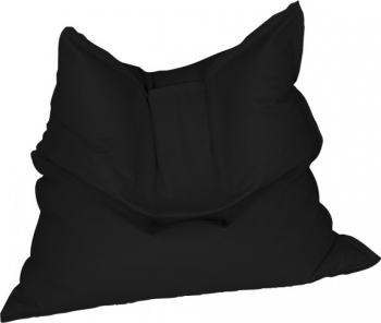 Fotoliu Mare Magic Pillow - Panama Black pretabil si la exterior umplut cu perle polistiren Fabricat in Romania 