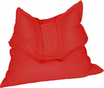 Fotoliu Mare Magic Pillow - Panama Red pretabil si la exterior umplut cu perle polistiren Fabricat in Romania 