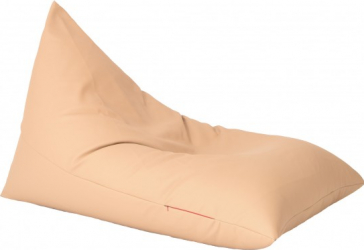 Fotoliu Mediu Kudos - Beige GAMA PREMIUM PU umplut cu perle polistiren fotoliu sac marca Pufrelax Fabricat in Romania 