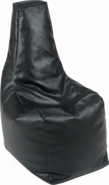 Fotoliu Mediu Sunlounger - Back 2 Black GAMA PREMIUM PU umplut cu perle polistiren fotoliu para marca Pufrelax Fabricat in Romania 