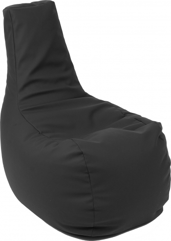 Fotoliu Mediu Sunlounger Evo - Dark Grey GAMA PREMIUM PU umplut cu perle polistiren fotoliu para marca Pufrelax Fabricat in Romania 