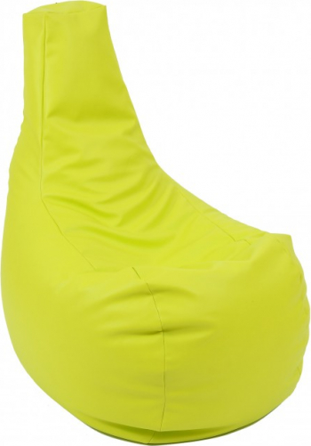Fotoliu Mediu Sunlounger Evo - Fistic piele eco umplut cu perle polistiren fotoliu para marca Pufrelax Fabricat in Romania 