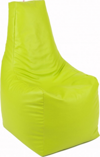 Fotoliu Mediu Sunlounger - Fistic piele eco umplut cu perle polistiren fotoliu para marca Pufrelax Fabricat in Romania 