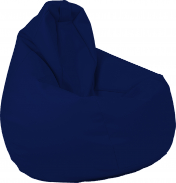 Fotoliu Mic Copii 4-14 ani Nirvana Light Teteron Indigo pretabil la exterior husa detasabila umplut cu perle polistiren 
