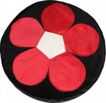 Fotoliu pentru Copii 2-14 ani Relaxo - Flower Gama Diamond umplut cu perle polistiren beanbag marca Pufrelax Fabricat in Romania 