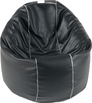 Fotoliu pentru Copii 2-14 ani Relaxo - Silver Touch piele eco umplut cu perle polistiren beanbag marca Pufrelax Fabricat in Romania 