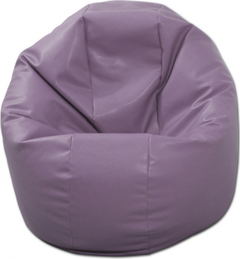 Fotoliu pentru Copii 2-14 ani Relaxo - Violet piele eco umplut cu perle polistiren beanbag marca Pufrelax Fabricat in Romania 