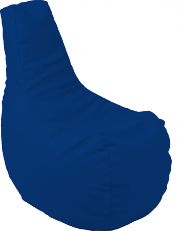 Fotoliu Puf Sunlounger Evo - Teteron Blue Royal pretabil si la exterior umplut cu perle polistiren 