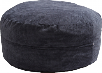 Fotoliu King Size XL - Dusty Blue Gama Plush Honey umplut cu fulgi de burete memory mix and reg 
