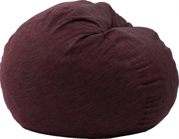 Fotoliu Pufrelax Matusalem - Black Wine Gama Premium Rustic umplut cu fulgi de burete memory mix 