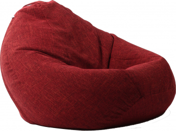 Fotoliu Pufrelax Nirvana Gigant Gama Premium Rustic Red Wine cu husa detasabila textila umplut cu perle polistiren 