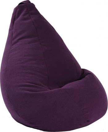 Fotoliu Pufrelax Nirvana Hobbit Mulberry Gama Premium Textil cu husa detasabila textila umplut cu perle polistiren 
